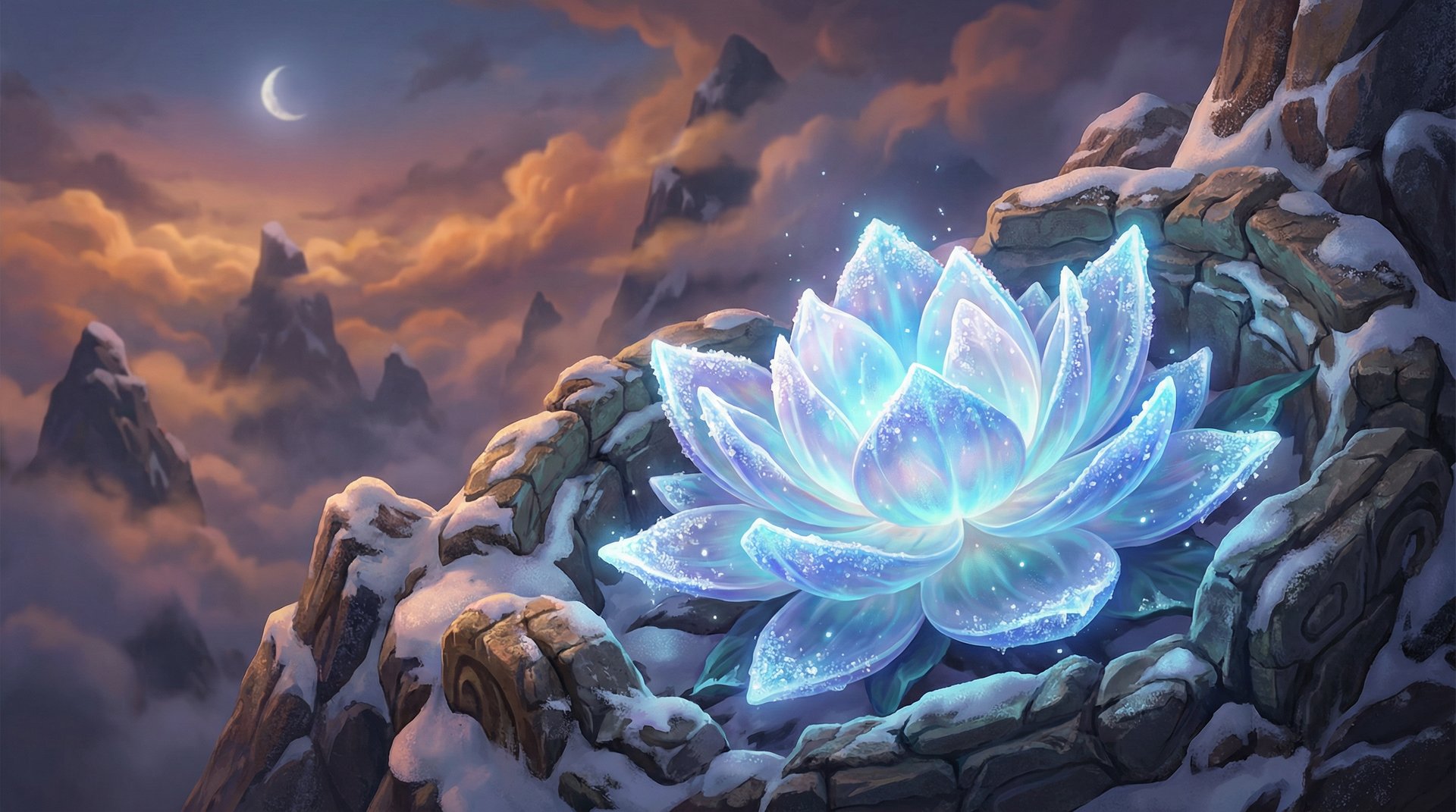 多多视频雪莲花生长全记录植物视频